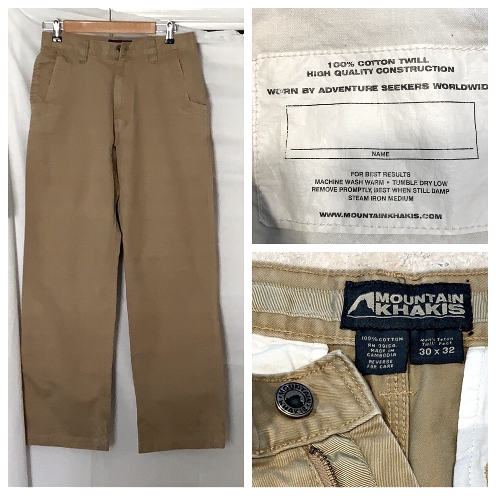 Mountain Khakis Mens Teton Twill Pant